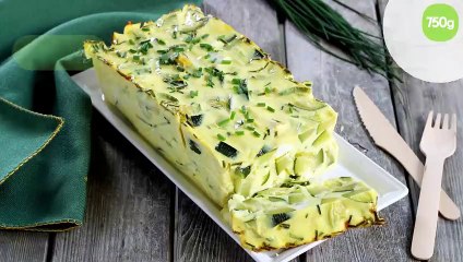 Flan de courgettes