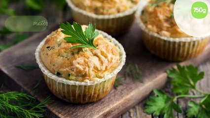 Flans de courgettes express