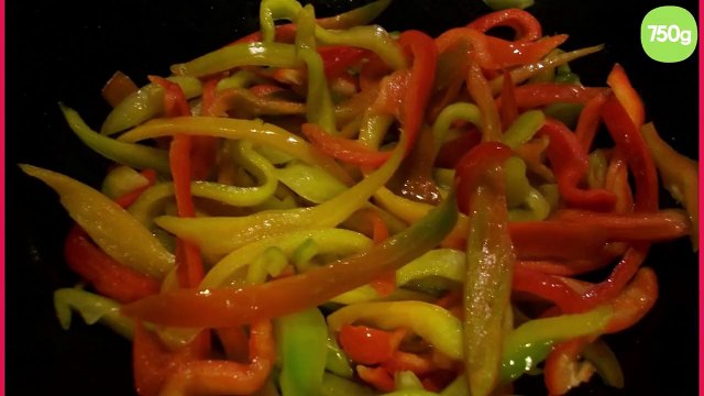 Poêlée de poivrons