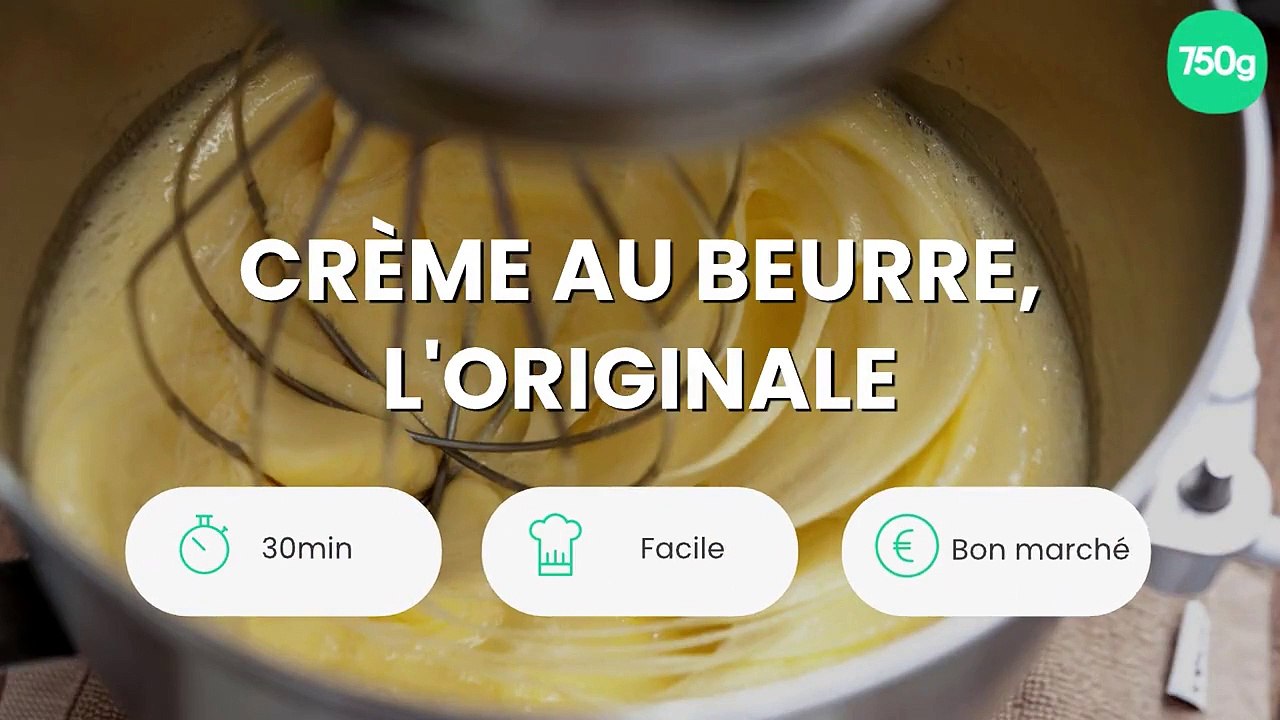 Crème au beurre, l'originale