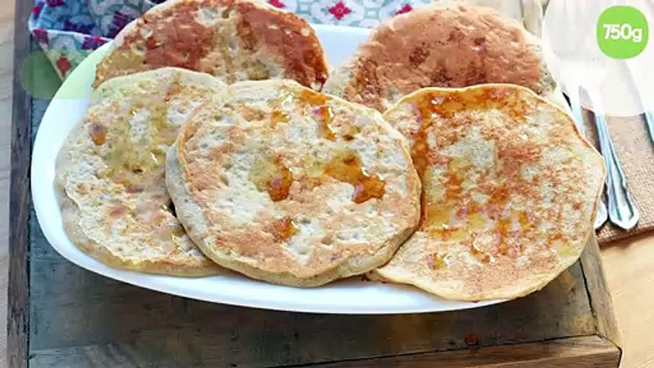 Pancakes sans gluten avec seulement 3 ingrédients