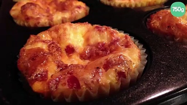 Mini quiche Lorraine sans pâte
