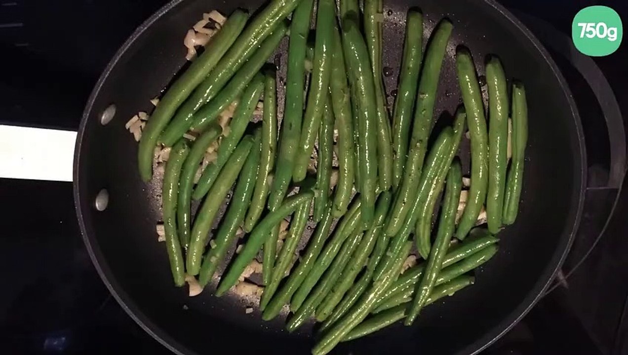 Haricots verts à l'ail