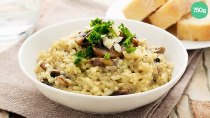 Risotto facile aux champignons au Cookeo