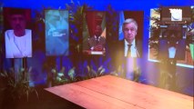 الرئيس يشارك عبر الفيديو كونفرانس في حوار القادة لجائحة كورونا وتغير المناخ بأفريقيا