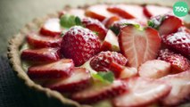 Tarte aux fraises et à la crème pâtissière