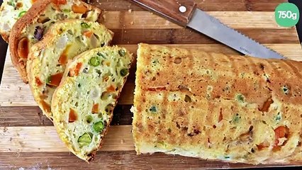 Cake aux petits légumes