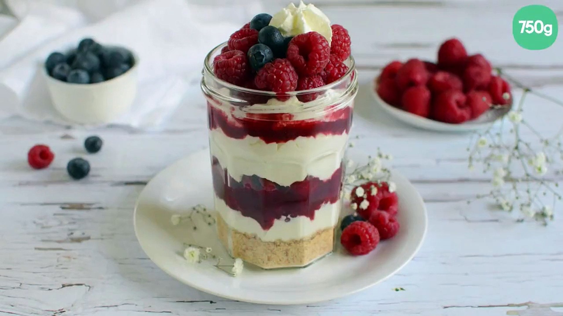 Tiramisu Sans œufs A La Framboise Video Dailymotion