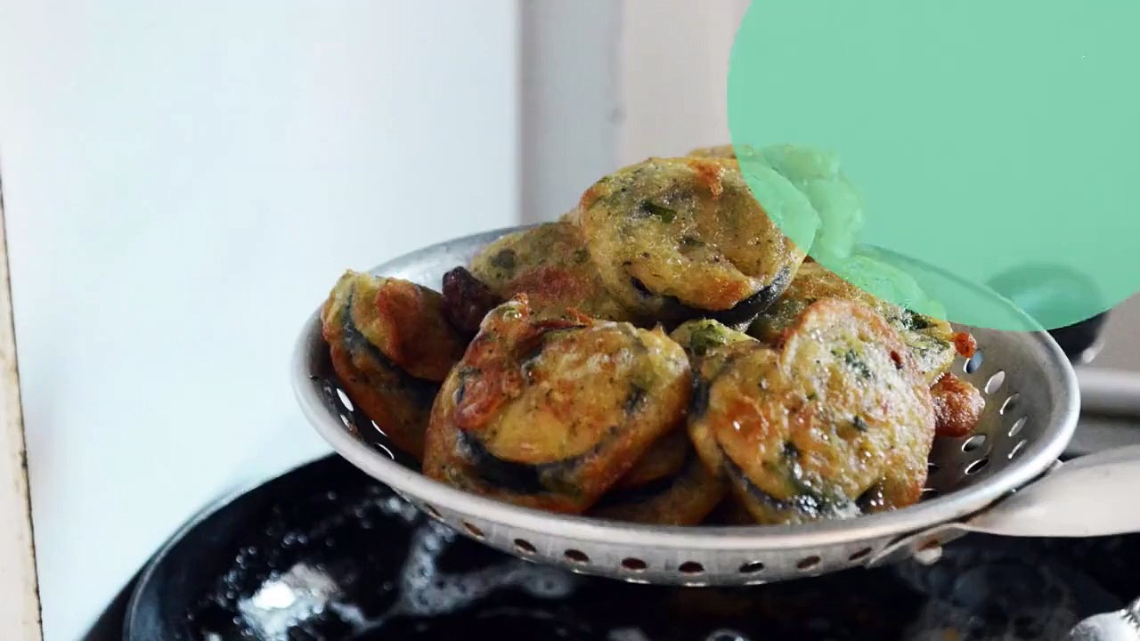 Beignets d'aubergines