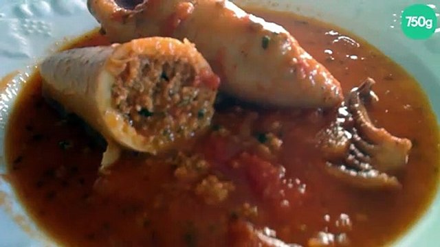 Calamars farcis inratable