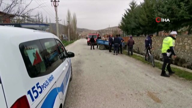 Kontrolden çıkan traktör sürücüsüyle Büyük Menderes Nehri’ne düştü