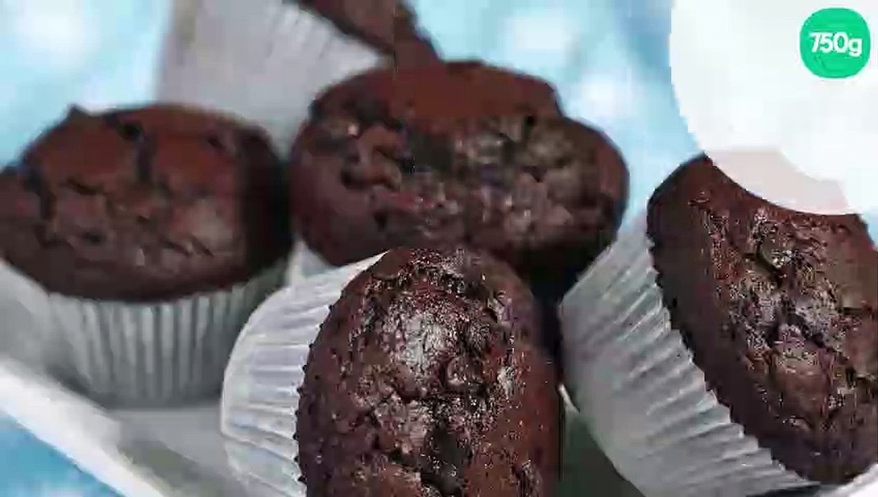Muffins gourmands au chocolat