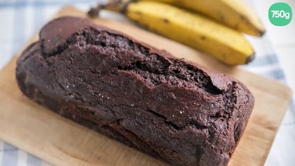 Cake banane chocolat