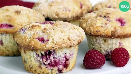 Muffins express à la framboise