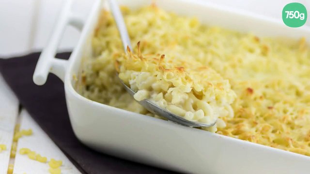 Gratin de pâtes maison
