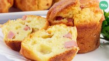 Muffin jambon fromage