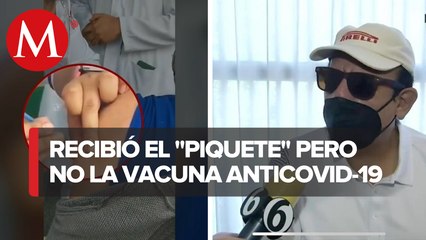 "Fue con dolo": adulto mayor al que enfermera simuló aplicar vacuna anticovid en GAM