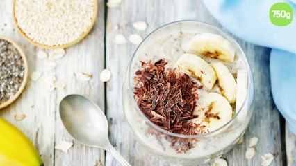 Porridge sans cuisson ou Overnight Porridge