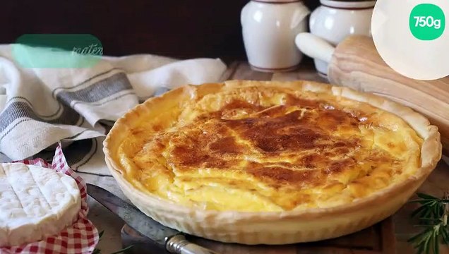 Tarte rapide au camembert