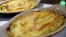 Gratin de poireaux au reblochon