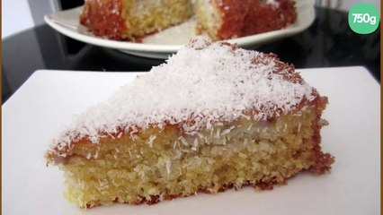 Gâteau banane-coco