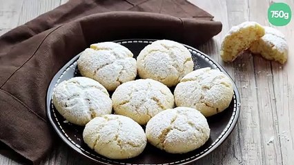 Biscuits craquelés au citron