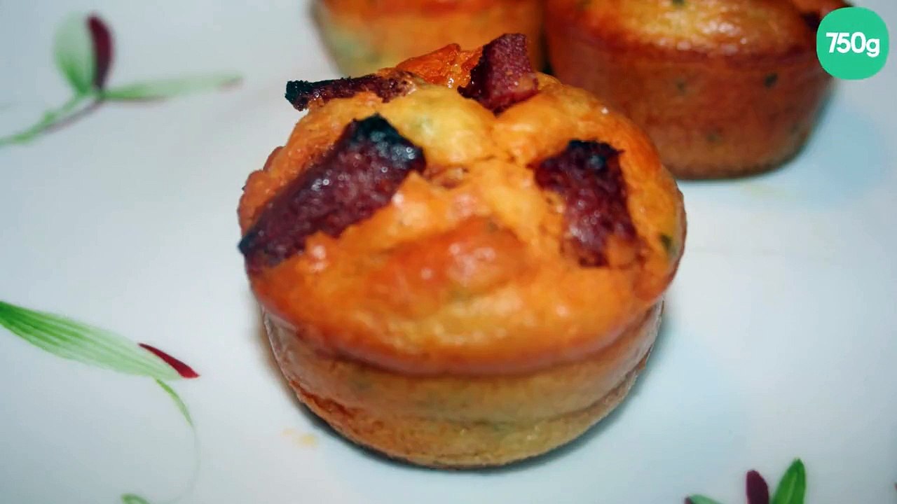 Muffins au chorizo maison
