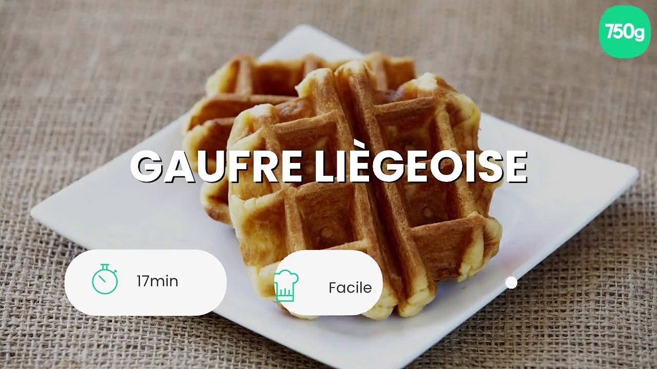 Gaufre liègeoise