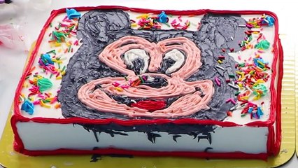 Disney Cake Challenge! Learn How To Do Diy Cake Art