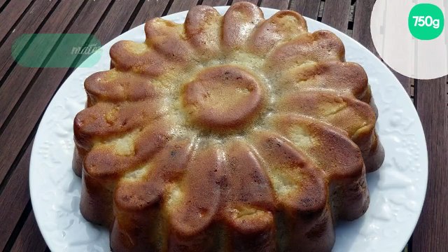 Gâteau aux poires et farine de châtaignes