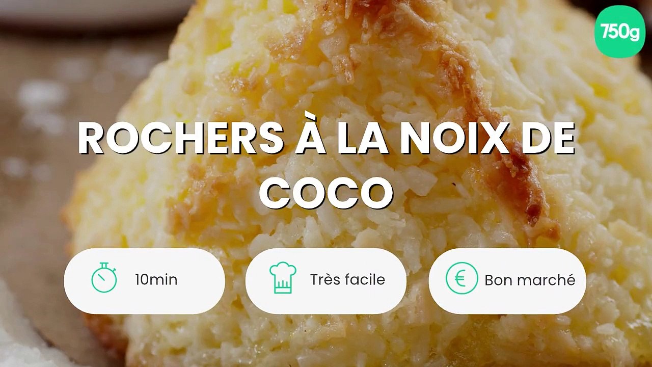 Rochers à la noix de coco