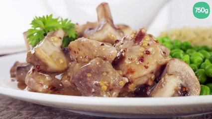 Araignée de porc à la moutarde