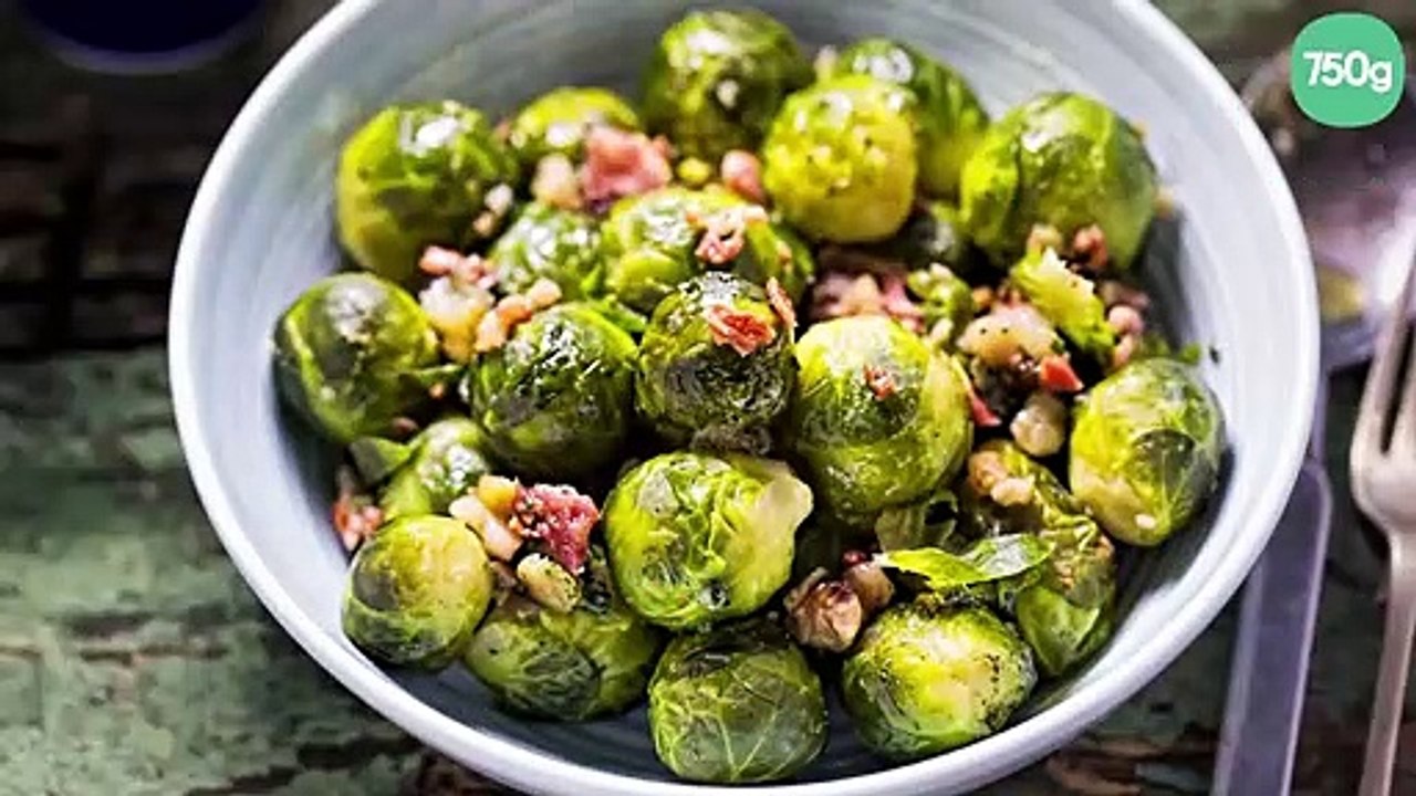Choux de Bruxelles aux lardons au Thermomix
