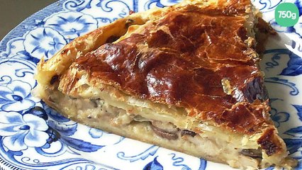 Tourte aux cèpes facile