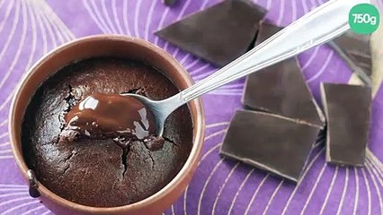 Mini fondant cœur choco