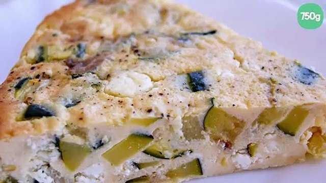 Clafoutis courgettes-feta
