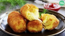 Croquettes de pommes de terre farcies à la mozzarella