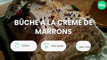 Bûche à la crème de marrons