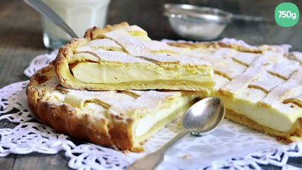 Crostata di ricotta ou tarte à la ricotta