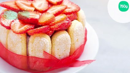 Charlotte aux fraises