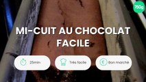 Mi-cuit au chocolat facile