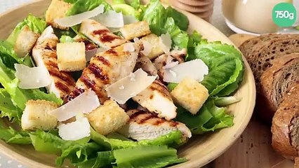 Salade Caesar au poulet grillé