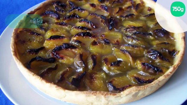Tarte aux prunes reine claude