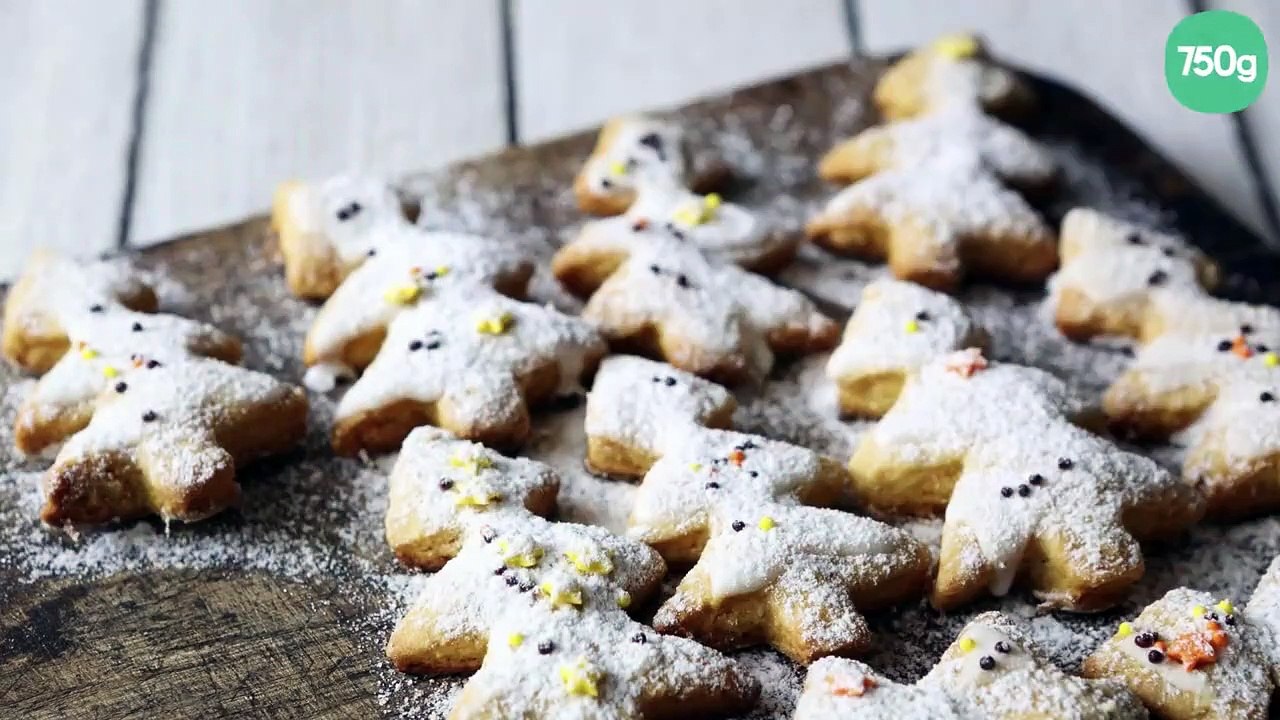 Sablés sapins de Noël