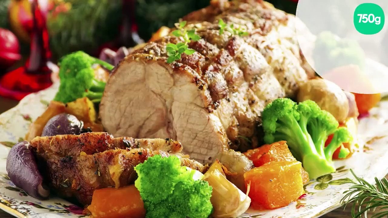 Rôti de porc en cocotte aux épices et légumes