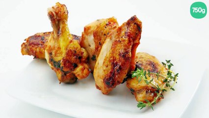 Ailes de poulet marinées