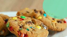 Cookies faciles aux m&m's