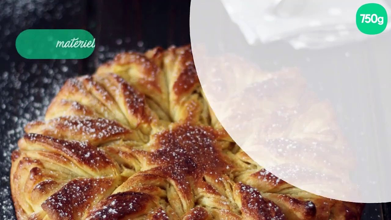 Brioche flocon de neige