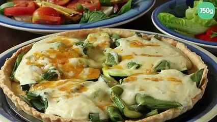 Tarte aux courgettes