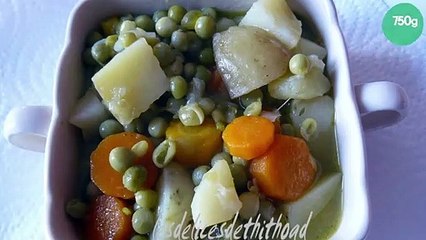 Jardinière de légumes printanière colorée